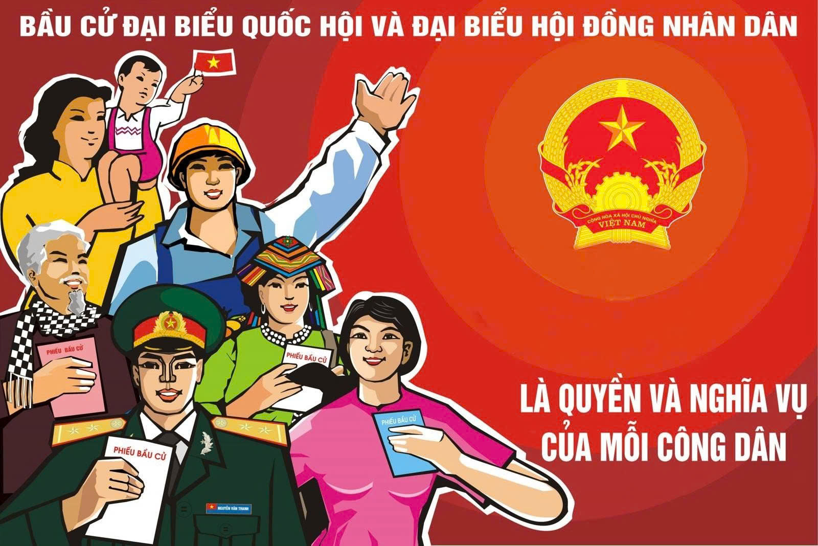 Tài liệu tuyên truyền bầu cử QH  khóa XVI và HĐND các cấp nhiệm kỳ 2026-2031